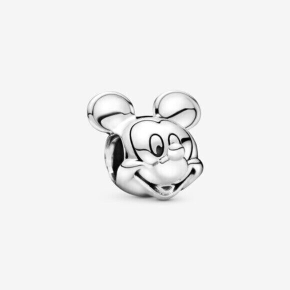 Pandora Polished Mickey Mouse Charm - Picture 1 of 5